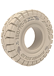 Шина цельнолитая 23x9-10 / 6.50F-10 RUNNERSOLID EASYFIT NON MARKING ATIRE (с буртом)