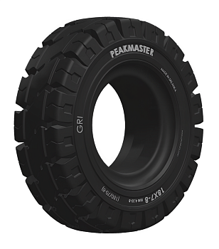Шина цельнолитая 200/50-10/6.5 PEAKMASTER GRI (с буртом)