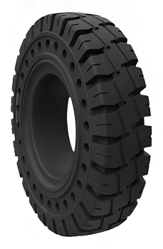 Шина цельнолитая 8.15-15 (28x9-15; 225/75-15)/7.00 150A5/142A5 MAGLIFT CUSHION STD BKT (без бурта)