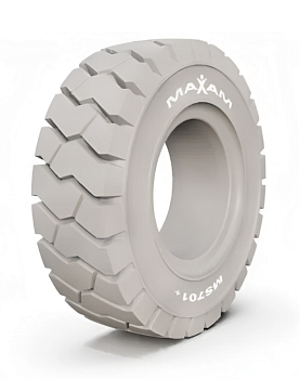 Шина цельнолитая 27x10-12 (250/75-12)/8.00G MS701+ TR NM Maxam (с буртом)