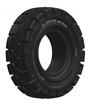 Шина цельнолитая 18x7-8/4.33 GLOBESTAR WT GRI (без бурта)