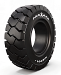 Шина цельнолитая 16x6-8 (150/75-8)/4.33R MS701+ TR Maxam (без бурта)